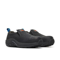 Mens Jungle Moc Leather Comp Toe Work Shoe Wide Men