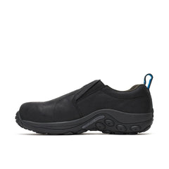 Mens Jungle Moc Leather Comp Toe Work Shoe Wide Men