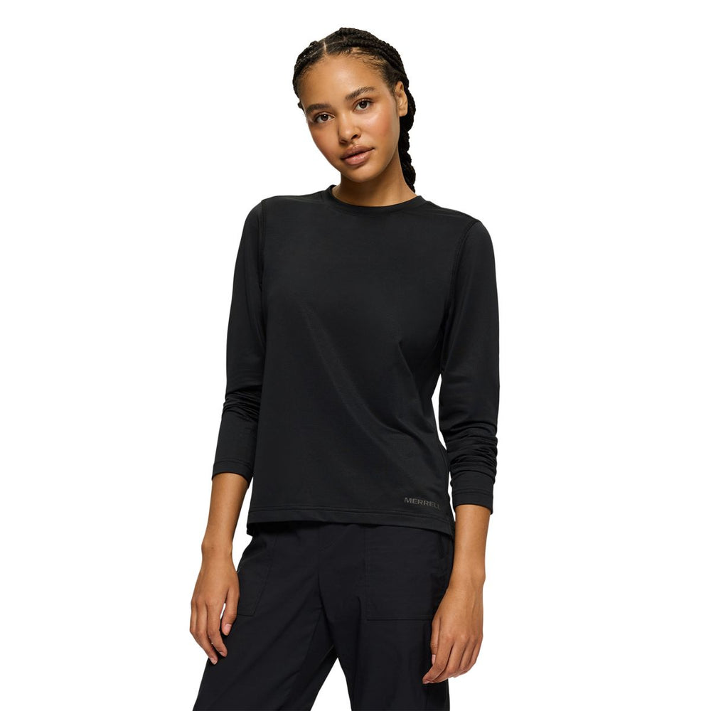 Women - Active Long Sleeve Tee - Long Sleeves Women