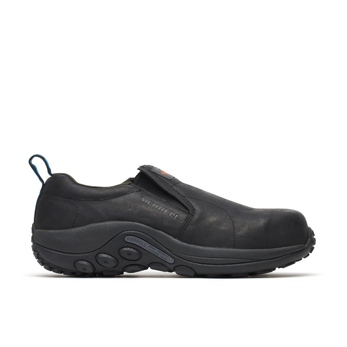 Mens Jungle Moc Leather Comp Toe Work Shoe Wide Men