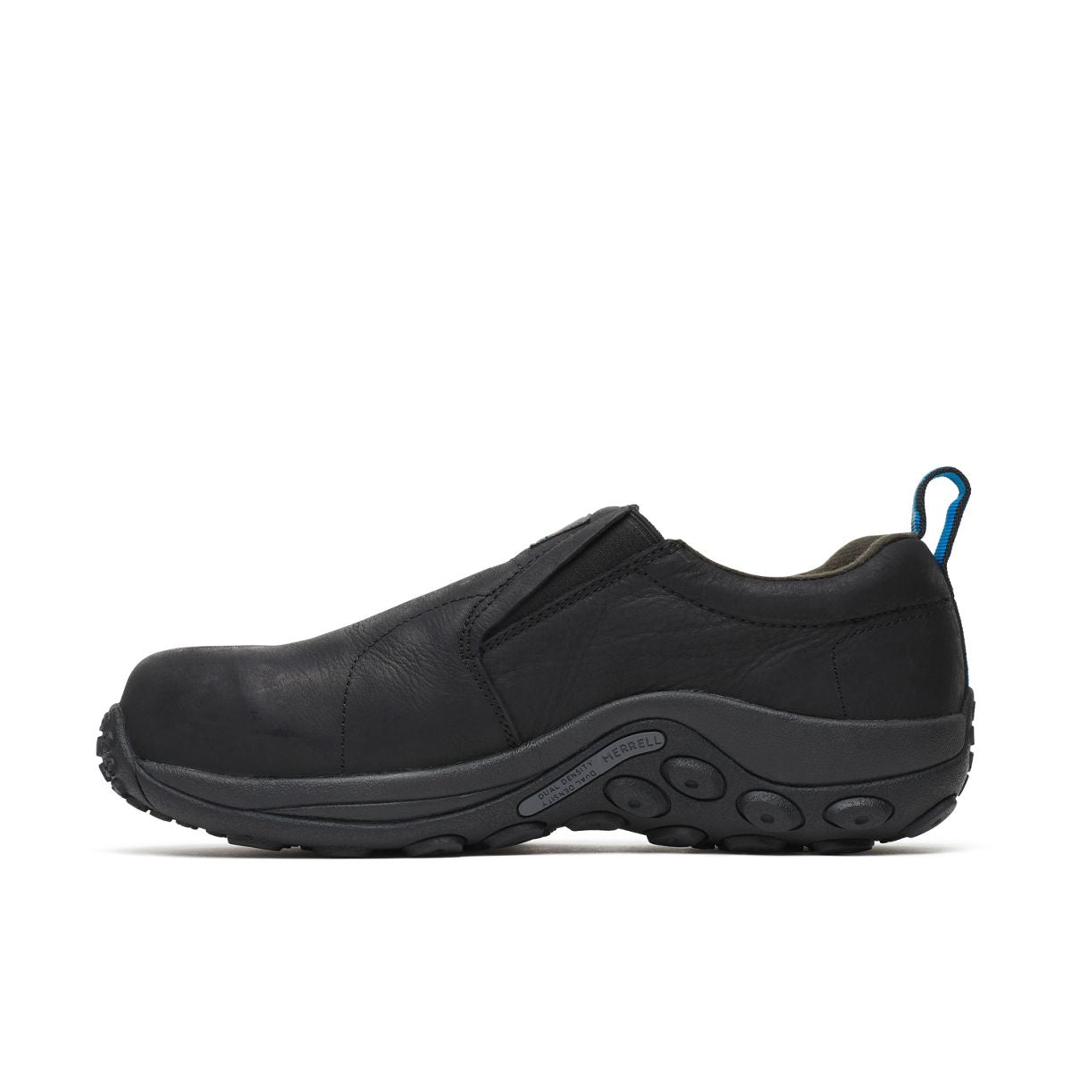 Mens Jungle Moc Leather Comp Toe Work Shoe Wide Men