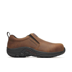 Men - Jungle Moc Leather Hi-Vis Carbon Fiber Low Wide Width - Slip Ons Men