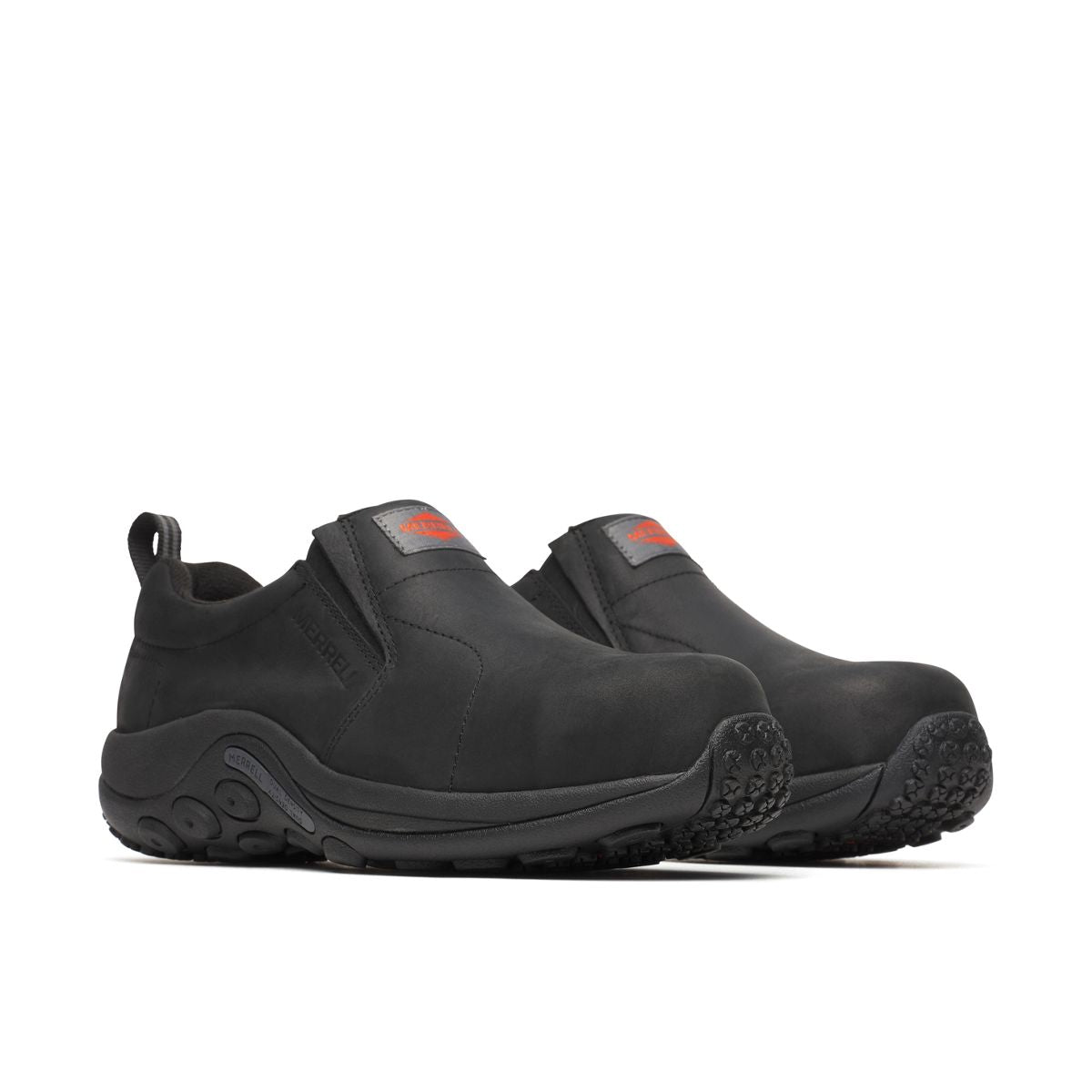 Men - Jungle Moc Leather Hi-Vis Carbon Fiber Low Wide Width - Slip Ons Men