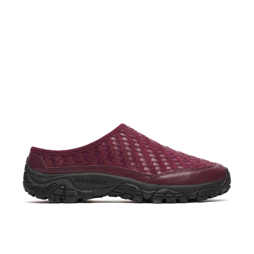 Unisex Moab 2 Slide Leather Woven 1TRL Casual Slip Ons Men|Women|Collections