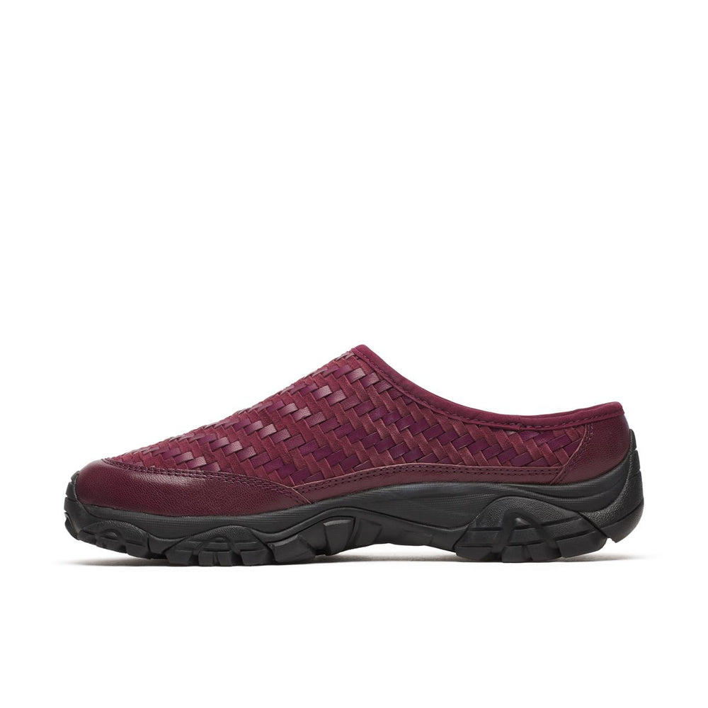 Unisex Moab 2 Slide Leather Woven 1TRL Casual Slip Ons Men|Women|Collections