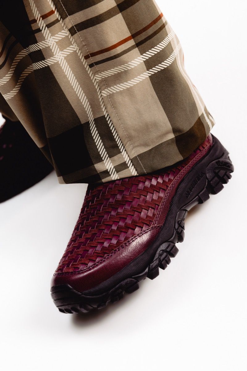 Unisex Moab 2 Slide Leather Woven 1TRL Casual Slip Ons Men|Women|Collections