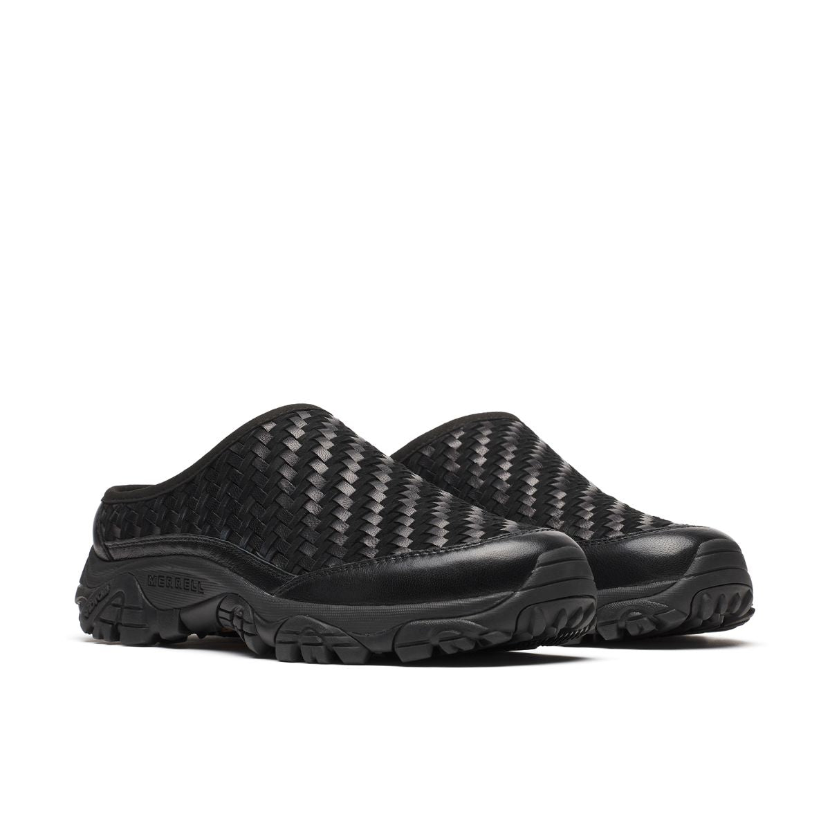 Unisex Moab 2 Slide Leather Woven 1TRL Casual Slip Ons Men|Women|Collections