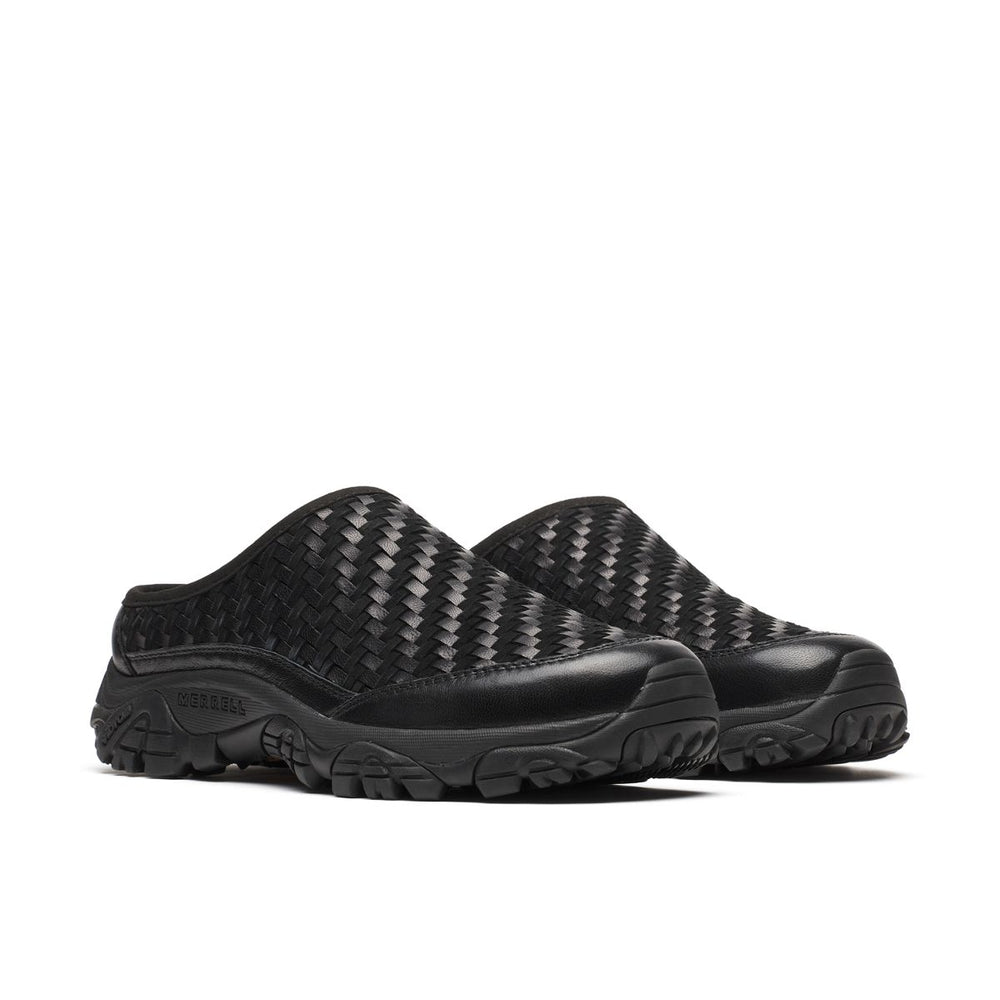 Unisex Moab 2 Slide Leather Woven 1TRL Casual Slip Ons Men|Women|Collections