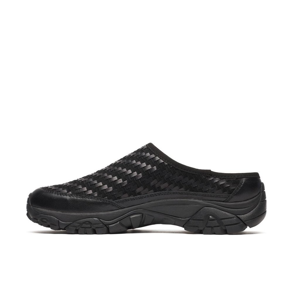 Unisex Moab 2 Slide Leather Woven 1TRL Casual Slip Ons Men|Women|Collections