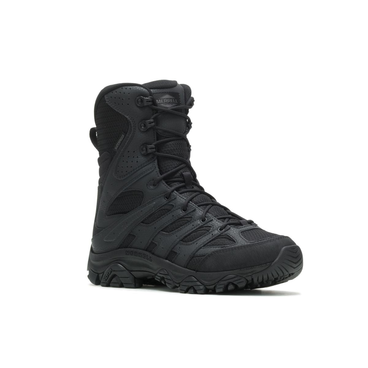 Men - Moab 3 8" Tactical Zip Waterproof Wide Width - Boots Men