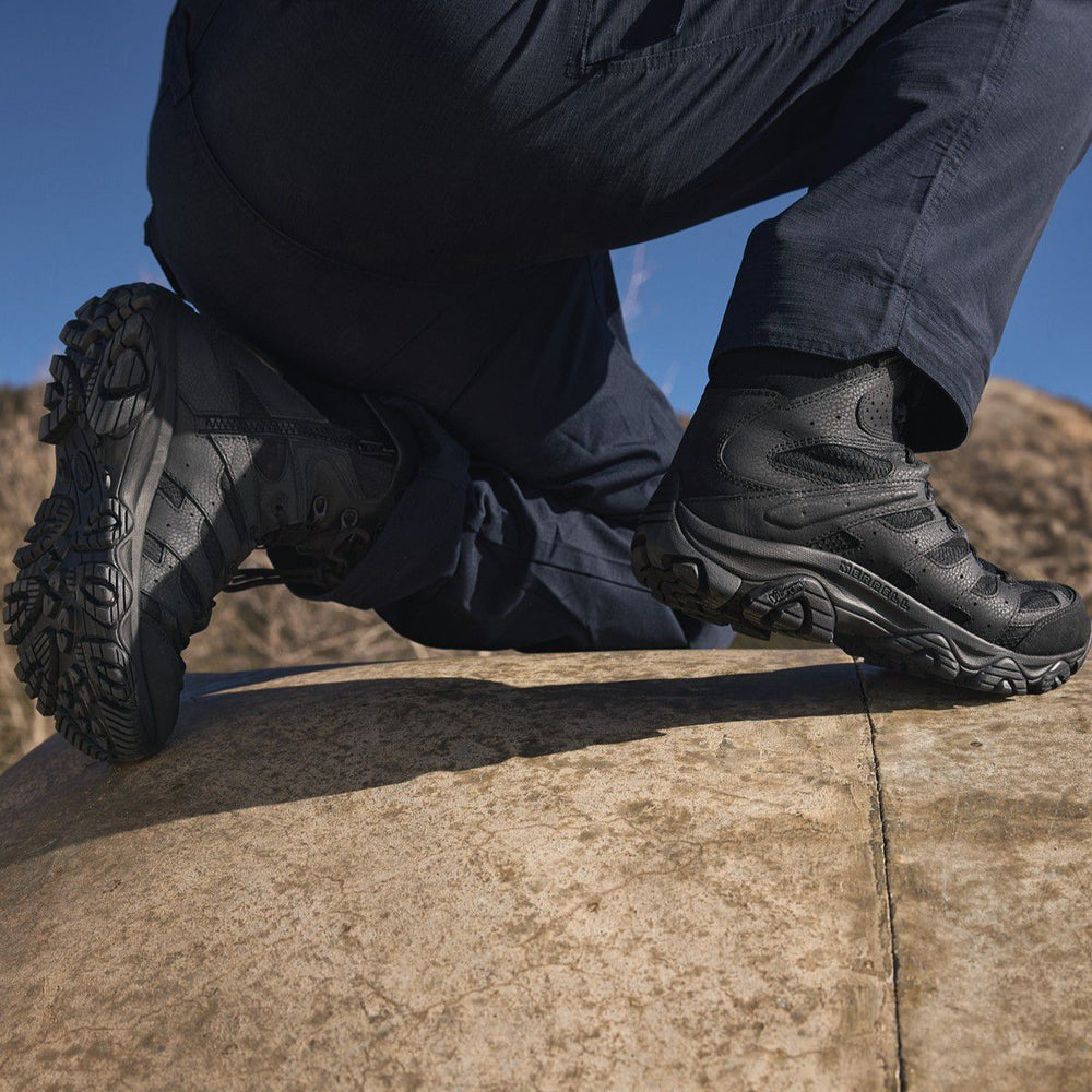 Men - Moab 3 8" Tactical Zip Waterproof Wide Width - Boots Men
