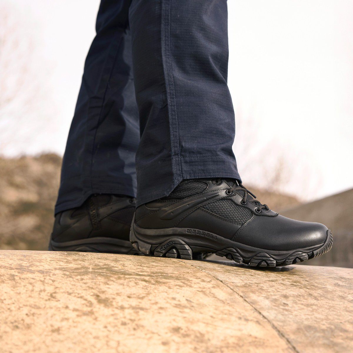 Men Moab 3 8" Tactical  Zip Waterproof Boot Men