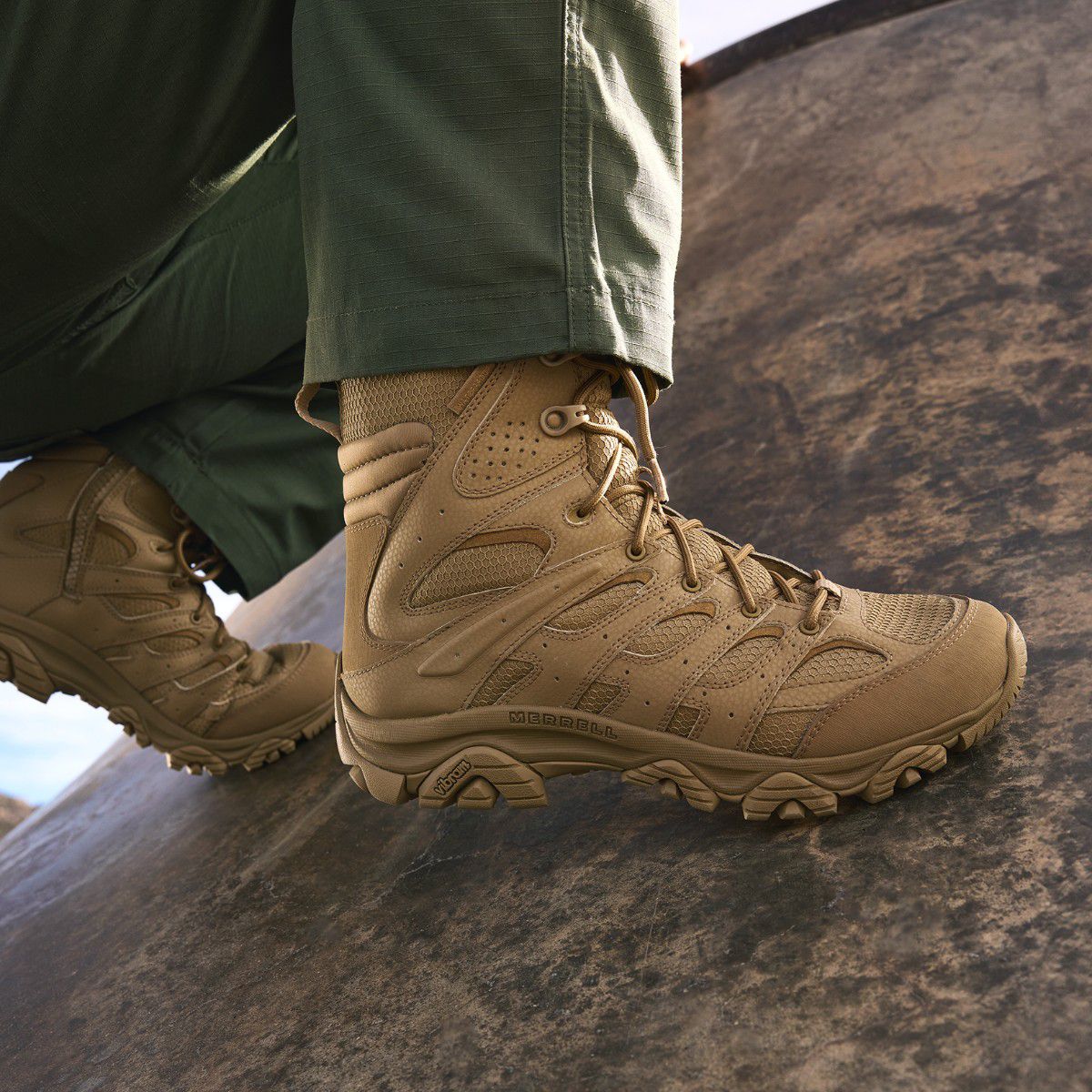 Men's Moab 3 8" Tactical Zip Waterproof Boot Men