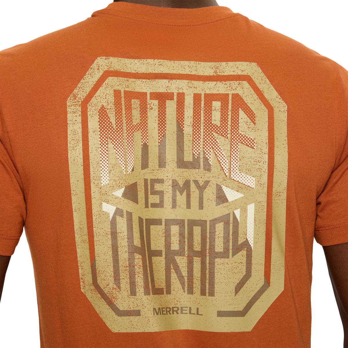 Nature Is My Therapy Graphic Tee - Short Sleeves Men