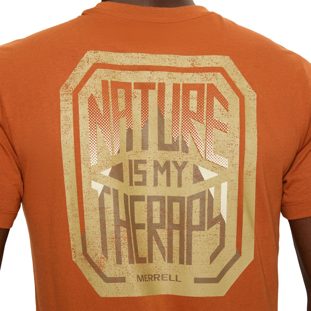 Nature Is My Therapy Graphic Tee - Short Sleeves Men