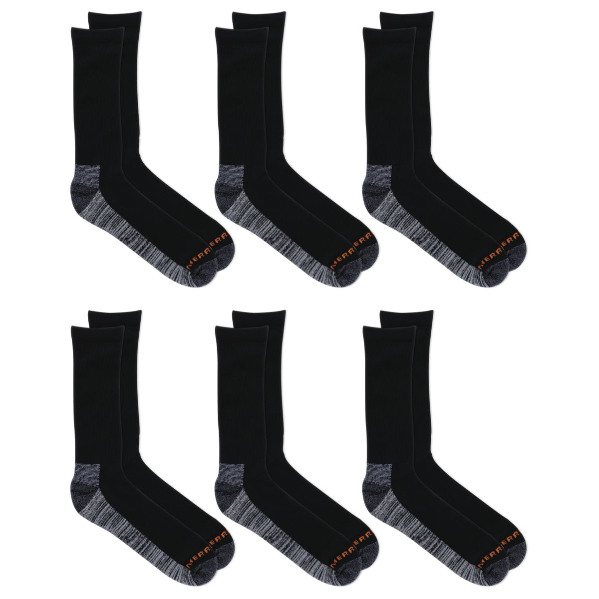 Work Crew Sock 6 Pack - Socks Men|Women