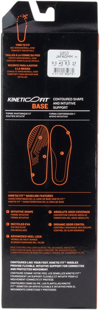 Men - Kinetic Fit™ Base Wide Width - Insoles Men