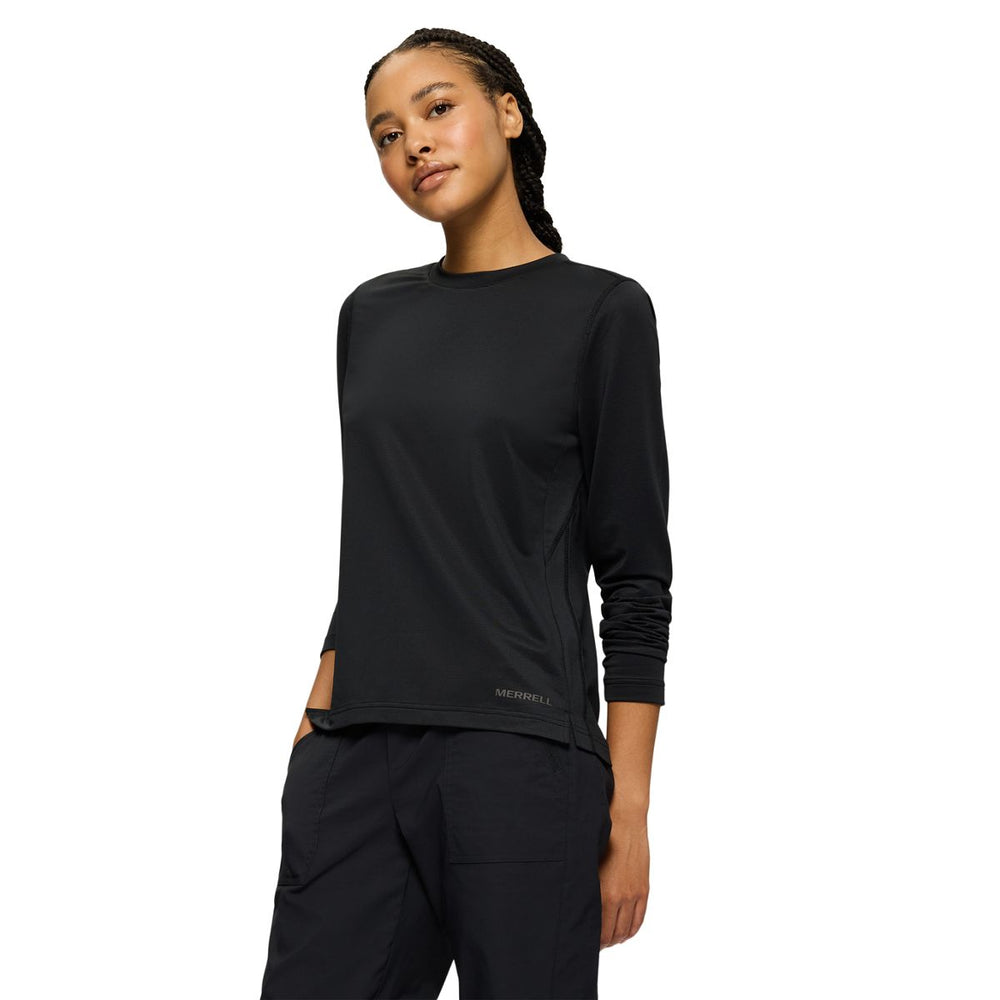Women - Active Long Sleeve Tee - Long Sleeves Women
