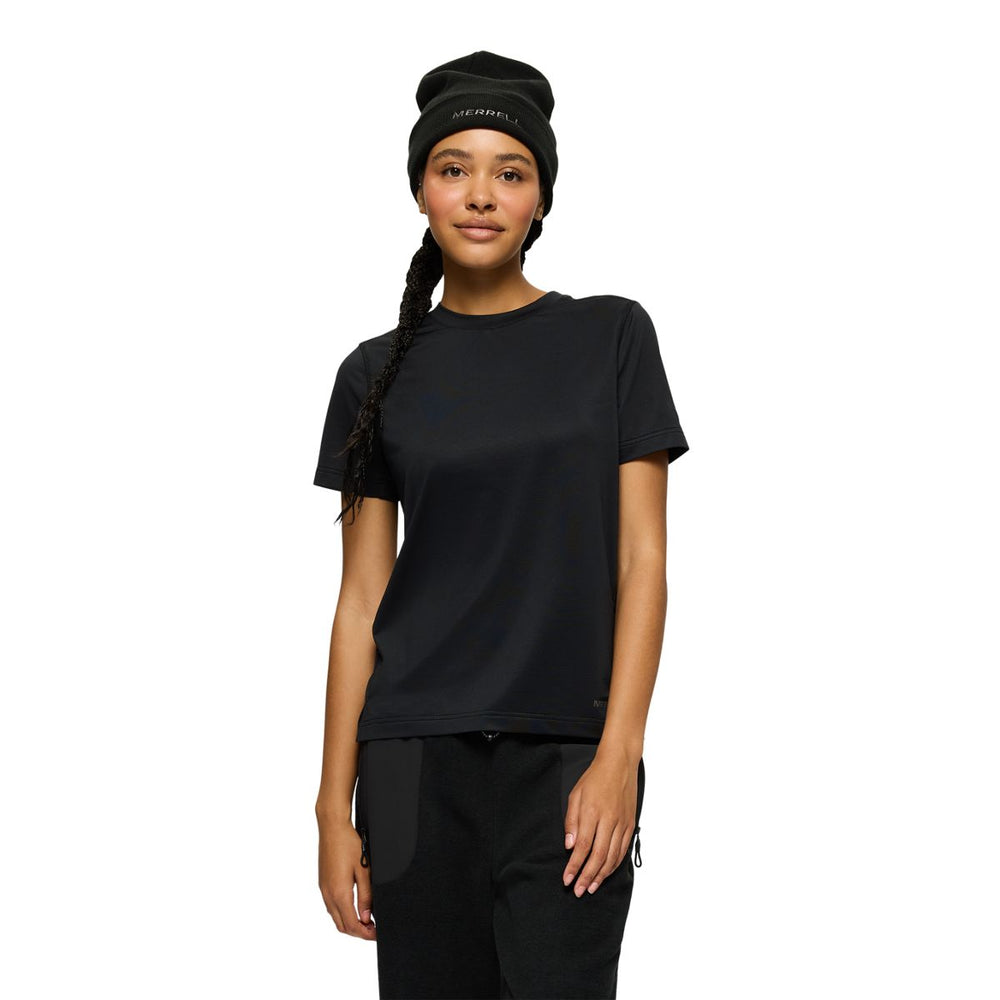 Women - Active Short Sleeve Tee - Short Sleeves Women